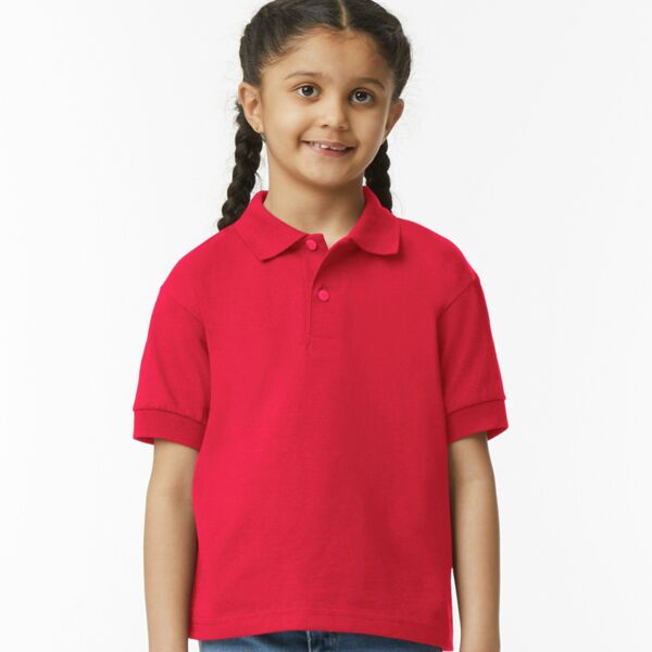Gildan Kids DryBlend® Jersey Polo Shirt Thumbnail