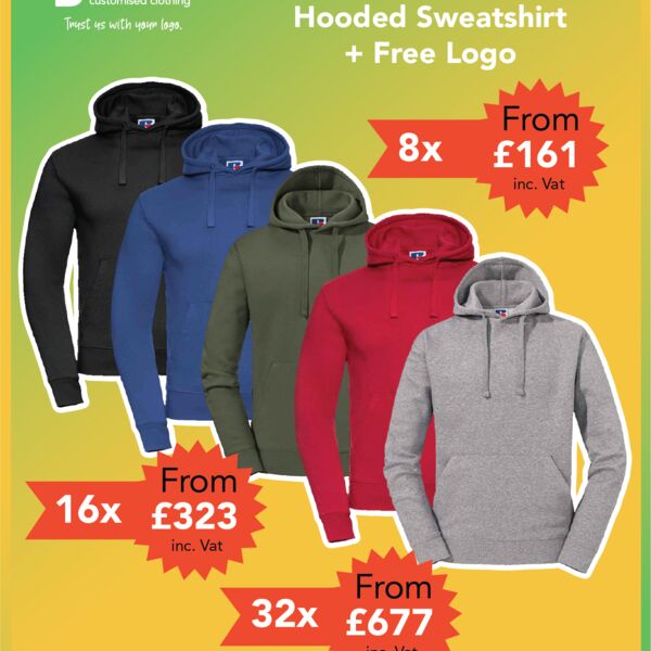 Russell Authentic Hooded Sweatshirt Bundle Thumbnail