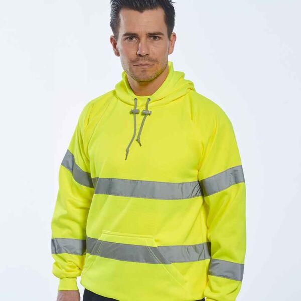 Hi-Vis Hooded Sweatshirt Thumbnail